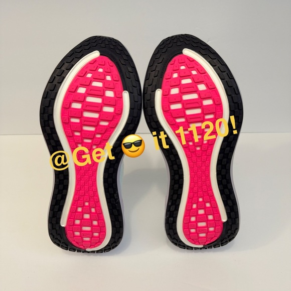 Nike Vomero Plus Women's Road Running Shoes White Blue Pink Glacier IM6682-159 - Picture 8 of 11